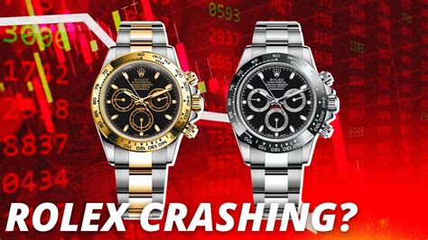 rolex crashing|rolexes are over.